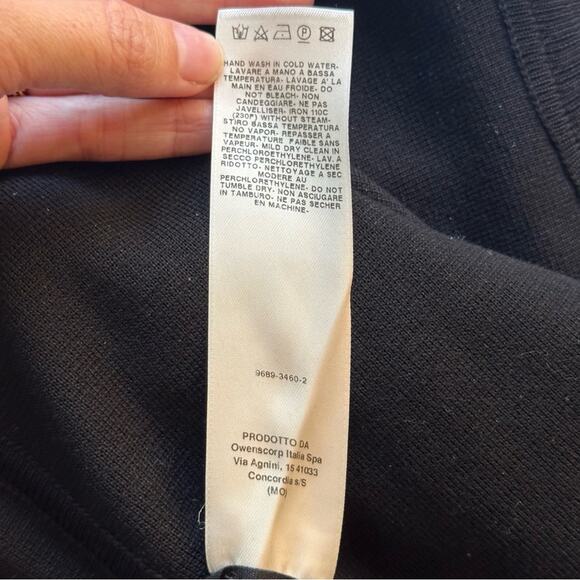 Rick Owens Subhuman Pullover Dress Black FW17 size XS Virgin Wool Knit - Picture 14 of 15